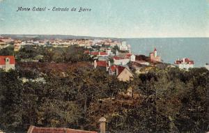 Monte Estoril Portugal Entrada da Barra Scenic View Antique Postcard J48091