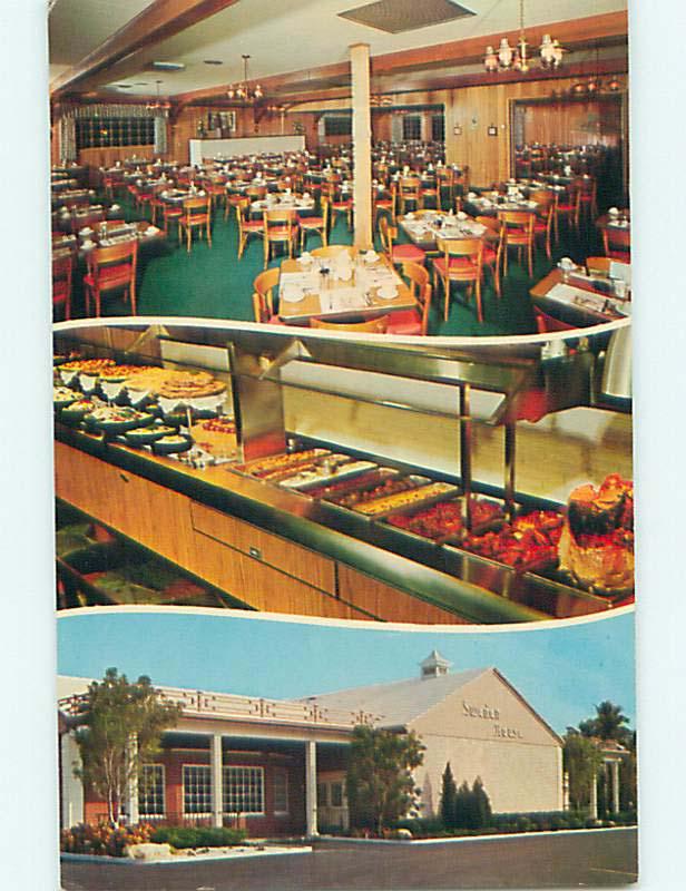 Unused Pre-1980 SWEDEN HOUSE RESTAURANT St. Saint Petersburg FL v7597-18