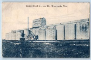 Minneapolis Minnesota MN Postcard Pioneer Steel Elevator Company c1910's Antique