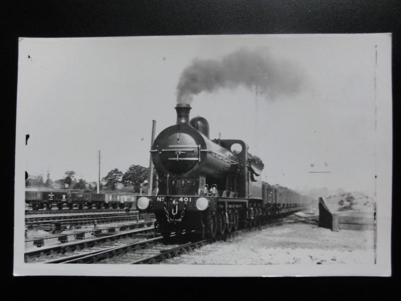 Steam Locomotive No.401 at Oakleigh Park RP Photocard