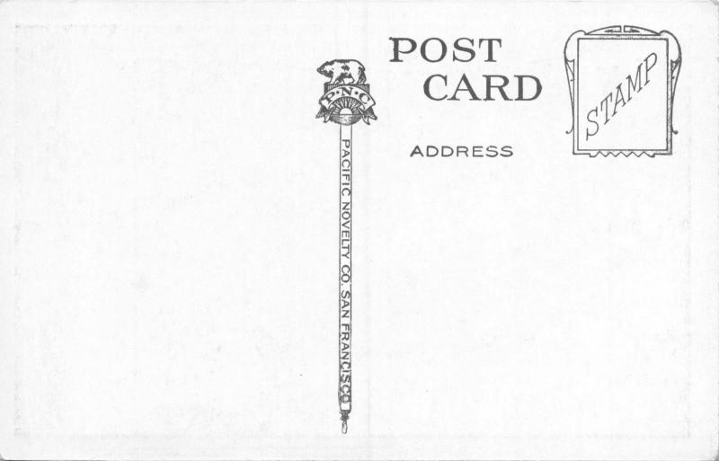 HOLLYWOOD CALIFORNIA LASKY STUDIO POSTCARD 1920-30s