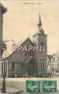 Old Postcard Berck Plage Church