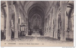 FOUGERES, Interieur de l'Eglise Saint-Leonard, Ille et Vilaine, France, 00-10s