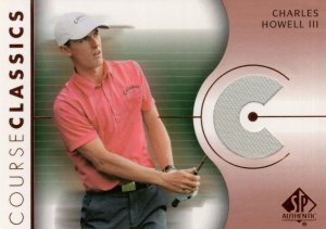 Charles Howell III Course Classics 2003 Authentic Worn PGA Tour Golf Shirt Card