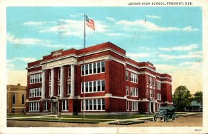 Nebraska Fremont Junior High School 1944 Curteich