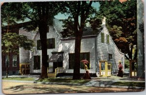 Postcard NY Schenectady Pre Revolutionary Relic Abraham Yates House