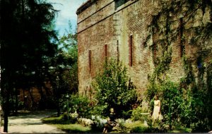 Florida Key West Martello Gallery and Museum View Of Tropical Garden and Civi...