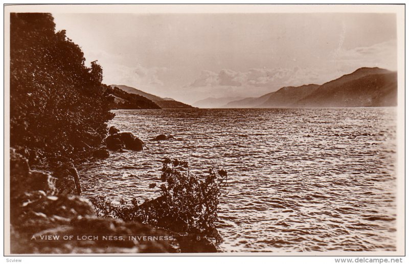 RP, A View Of Loch Ness, INVERNESS, Scotland, UK, 1920-1940s