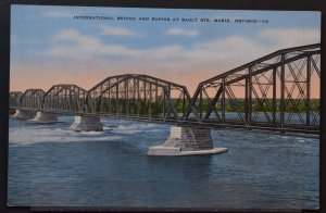 Sault Ste. Marie, ON - International Bridge and Rapids