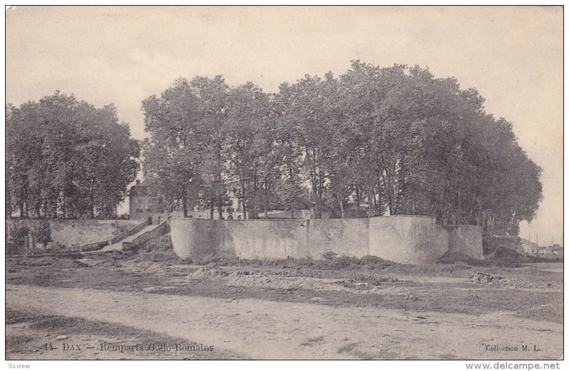 Remparts Gallo- Romains, DAX (Landes), France, 1900-1910s