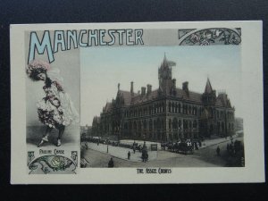 Manchester THE ASSIZE COURTS & Actress Pauline Chase - Old Postcard by Schofield