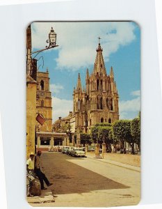 Postcard Iglesia de San Miguel de Allende, Mexico