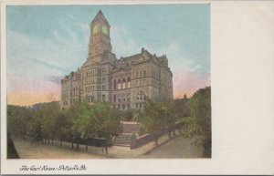 Postcard The  Court House Pottsville PA