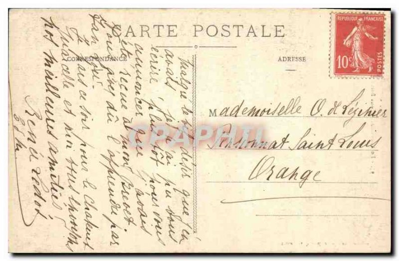 Old Postcard In Limousin Sous Bois