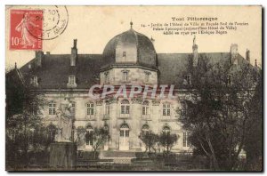 Toul - Garden of & # 39Hotel City Facade and Southern & # 39Ancien Episcopal ...