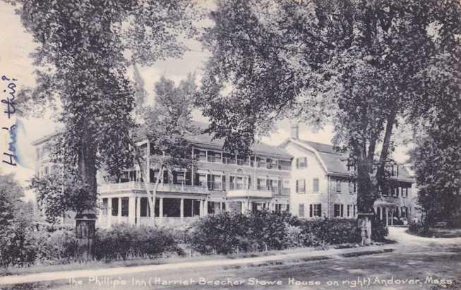 Phillips Inn Hotel - Andover MA, Massachusetts - pm 1907 - UDB