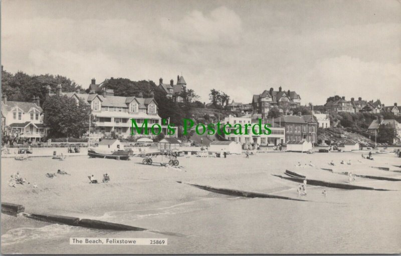 Suffolk Postcard - The Beach, Felixstowe  RS29178