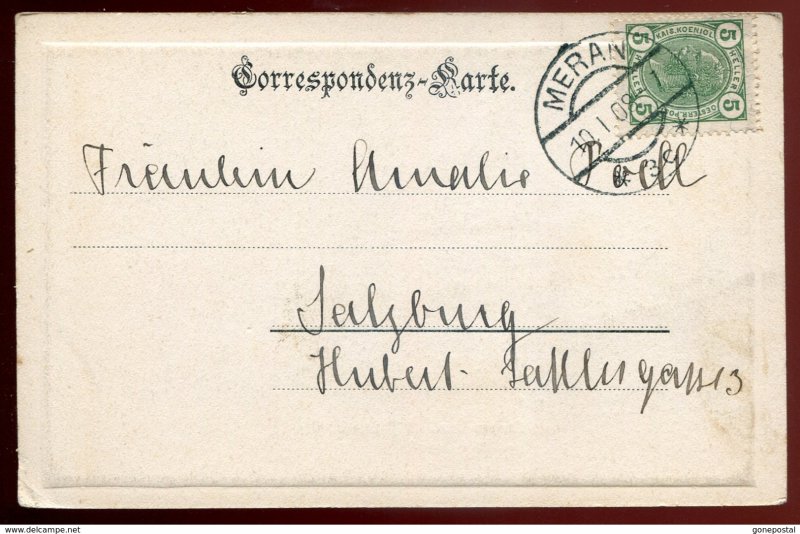 dc1764 - ITALY Brunnenburg 1908 Schloss Tirol