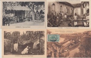 CAMEROUN CAMEROON ETHNIC TYPES 29 Vintage AFRICA Postcards pre-1940 (L6040)