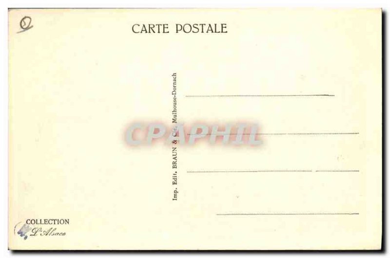 Old Postcard Barr Le Chateau D'Andlau