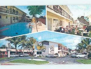 Pre-1980 APT MOTEL Pompano Beach By Hillsboro Inlet & Fort Lauderdale FL c3262