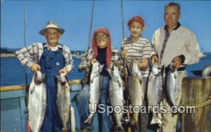 Salmon Catch - Santa Cruz Municipal Wharf, CA