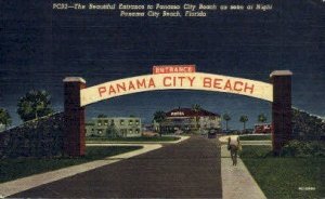 Entrance to Panama City Beach - Florida FL