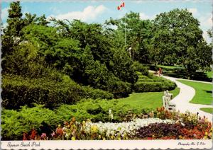 Spencer Smith Park Burlington Ontario ON Unused Vintage Postcard D43