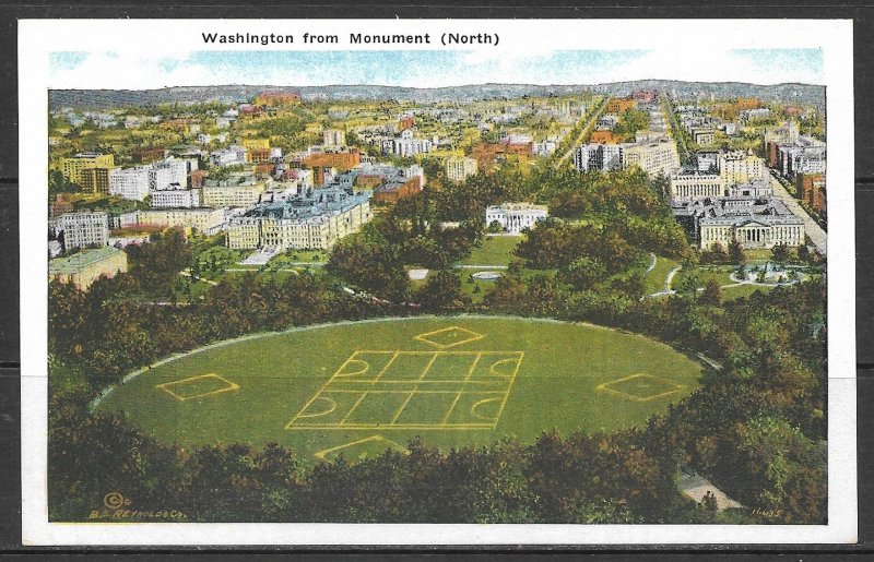 Washington DC - View From North Window Of Washington Momument - [DC-166]