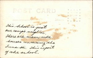 Maui Hawaii HI School Lahaina 1920s-30s Real Photo Postcard