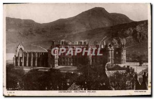 Old Postcard Edinburgh Holyrood Palace
