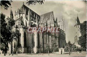 Postcard Modern Nantes - Apse of the Cathedral and Porte Ste. Pierre