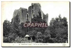 Sancoins - Ruins of Jouy - Old Postcard