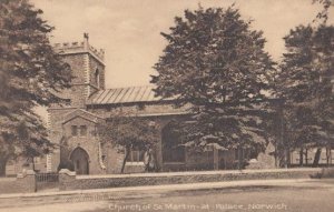 St Martin At Palace Church Norwich Antique Mint Postcard