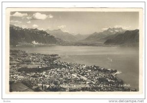 RP, La Vallee Du Rhone Et Les Dents Du Midi, Vevey, Vaud, Switzerland, PU-1931