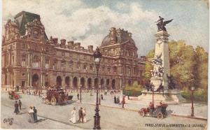 \Paris, Statue de Gambeta\ Tuck France Oilette PC Serie 110