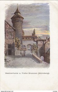 NURNBERG, Bavaria, Germany, 1900-1910s; Vestnerturm #2