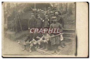 PHOTO CARD Fire Regiment 129th Regiment (militaria)