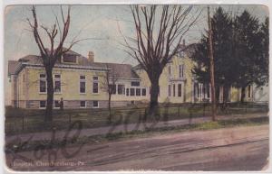 Hospital Chambersburg Pennsylvania Postcard Albert M. Deichler