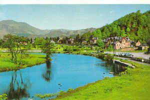 Scotland Postcard - The River Teith - Callander - Perthshire - Ref TZ4626