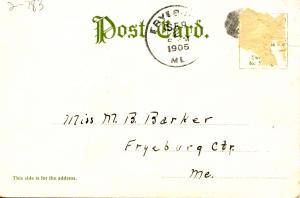 ME - Fryeburg. Main Street, The Elms