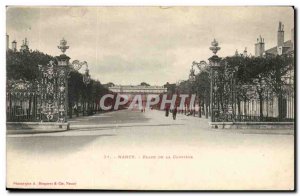 Nancy Old Postcard Place de la Carriere