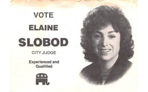 Vote Elaine Slobod Middletown, New York  
