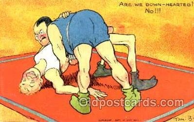 Artist Tom Brown, Wrestling Unused 