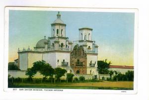 San Xavier Mission, Tucson, Arizona unused Postcard