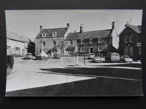 Lincolnshire CORBY GLEN Market Place c1970's RP Postcard (plain back)