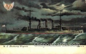 US Battleship Virginia