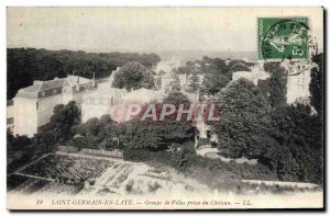 Postcard Old Saint Germain En Laye Villas De Jacks Group Du Chateau
