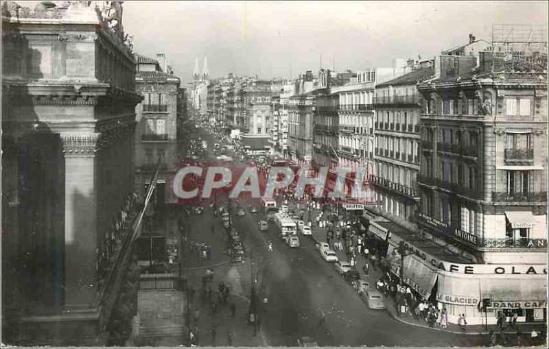 Modern Postcard Marseille (B Rhone) La Canebiere