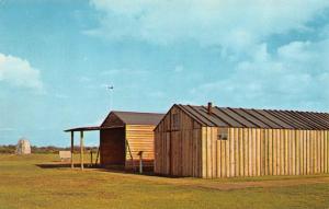 KILL DEVIL HILLS, NC North Carolina  WRIGHT BROTHERS CAMP BLDGS  Chrome Postcard